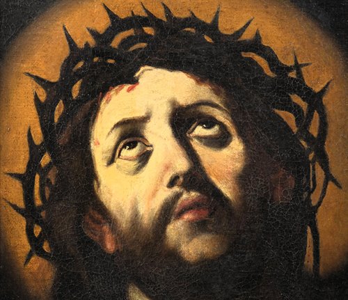 "Ecce Homo"  17th-century Emilian master